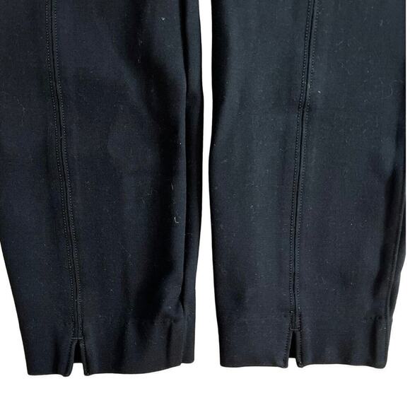 Spanx Black Pull On Ponte Pants Leggings Split Hem Size S - Picture 5 of 9